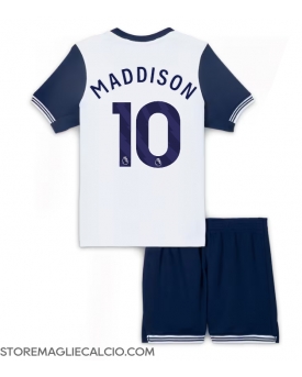 Tottenham Hotspur James Maddison #10 Maglia Gara Casa Repliche 2024-25 Bambino